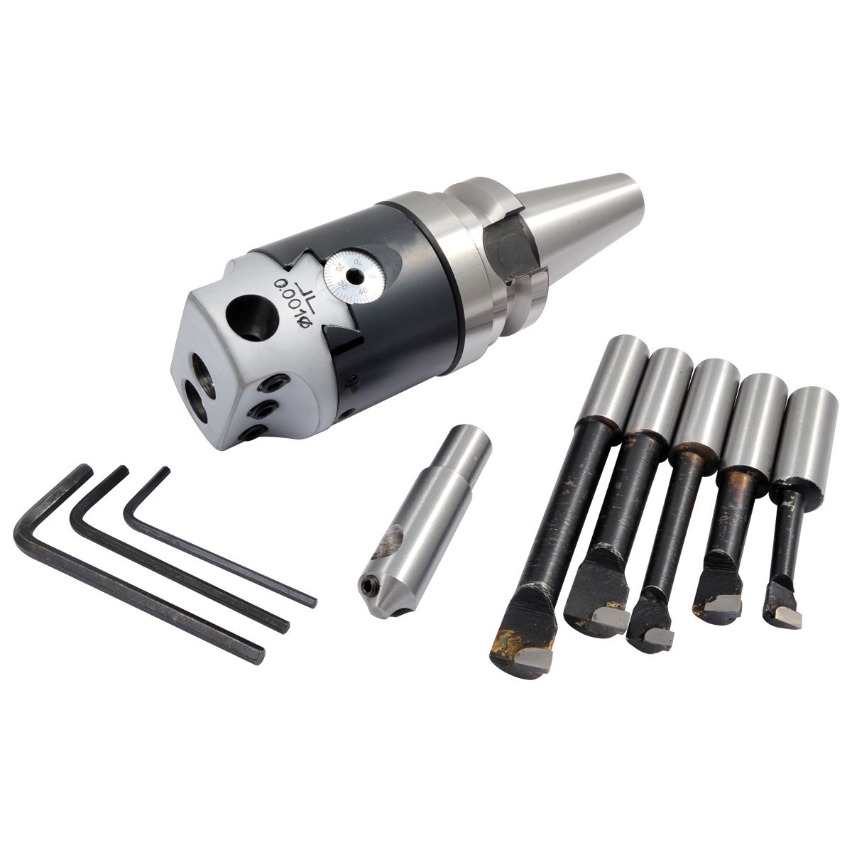 2" BORING HEAD KIT WITH BT30 SHANK, BORING BARS & FLY CUTTER (1061-0106)