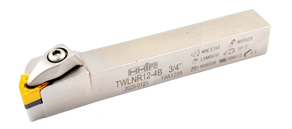 MWLNR 12-4B TURNING TOOL HOLDER - NEW RIGID CLAMP DESIGN (2025-0121)