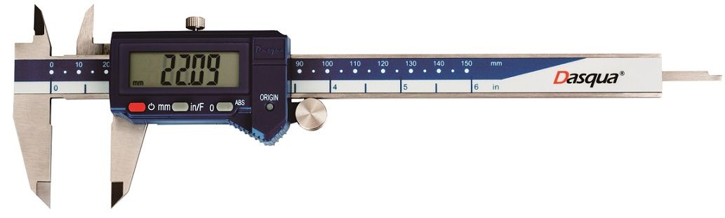 DASQUA 0-150MM/0-6" BLUETOOTH ABSOLUTE DIGITAL CALIPER (2025-1005)