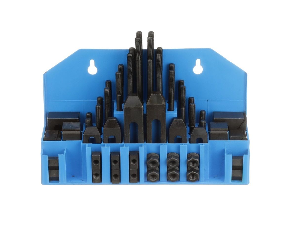58 PIECE CLAMPING KIT 7/16-T SLOT WITH 3/8-16 STUDS (3900-2112)