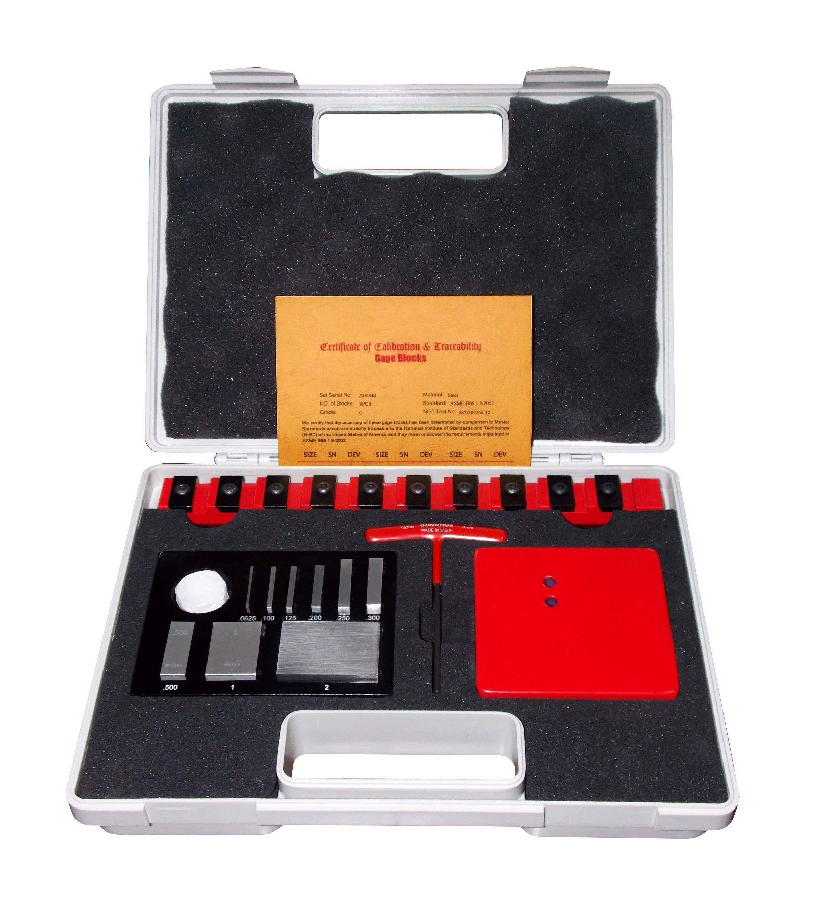 10 PIECE SETTING MASTERS MEASURING TOOLS (4101-0036)