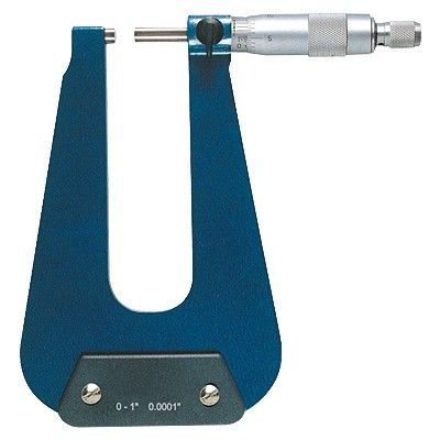 0-1" .0001" MICROMETER WITH 6" THROAT DEPTH (4200-0208)