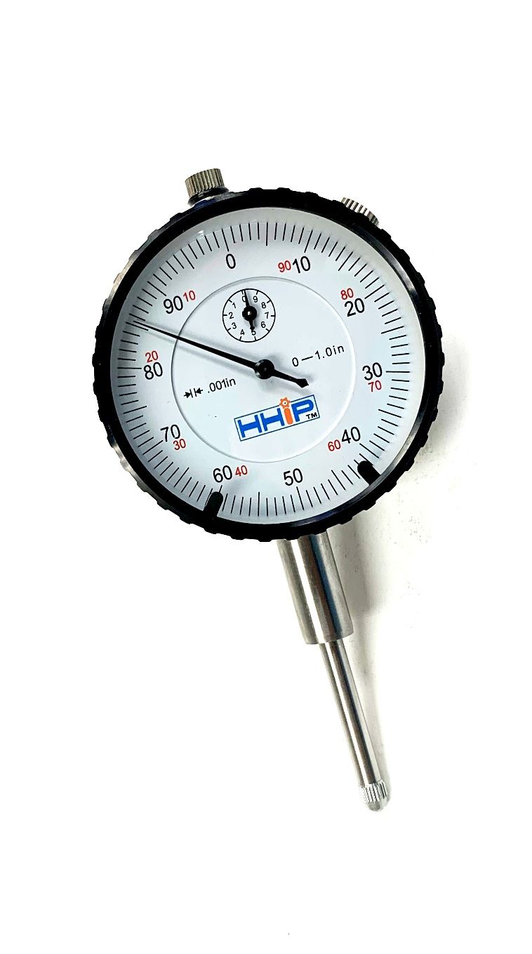 0-1" DIAL INDICATOR WITH FLAT BACK .001" (4400-0012)
