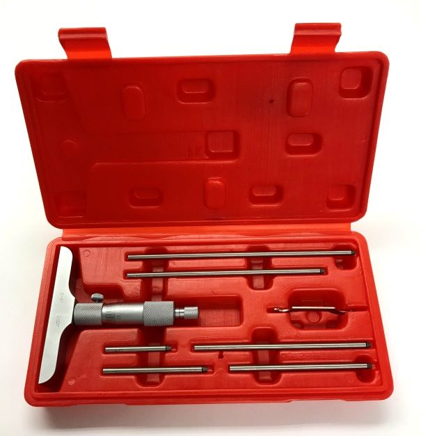6" DEPTH MICROMETER SET WITH 4" BASE (4500-0002)