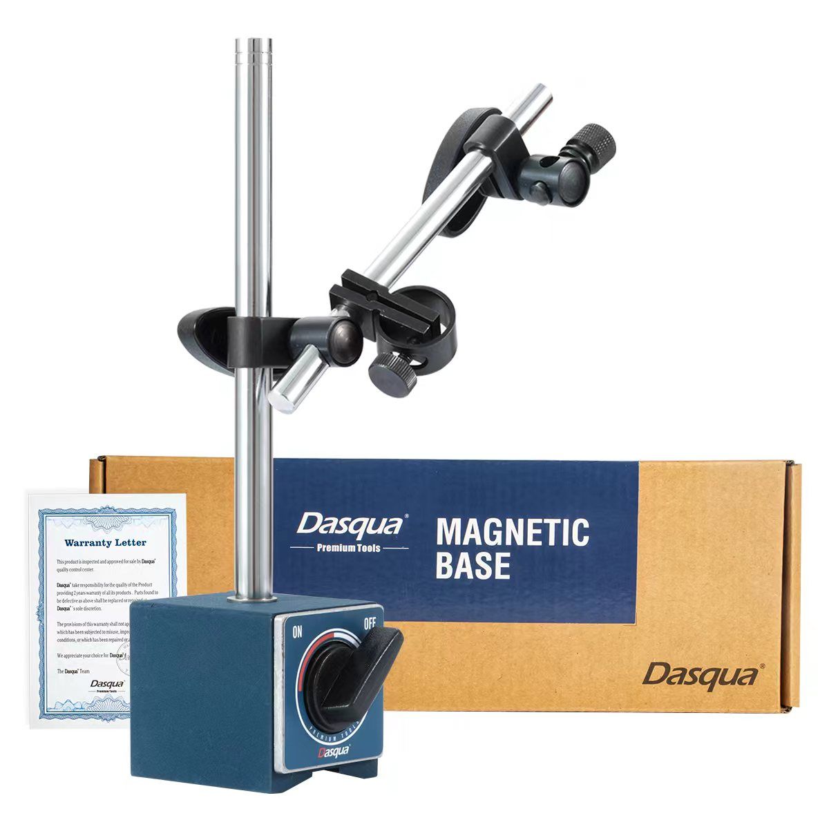 DASQUA 132 LBS MAGNETIC FORCE MAGNETIC BASE WITH FINE ADJUSTMENT (7123-1004)