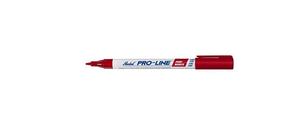 MARKAL FINE LINE PRO-LINE MARKER RED (8030-9674)