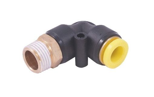 PUSH TO CONNECT MALE PNEUMATIC ELBOW TUBE FITTINGS 1/8 X 1/8 NPT (8401-0294)