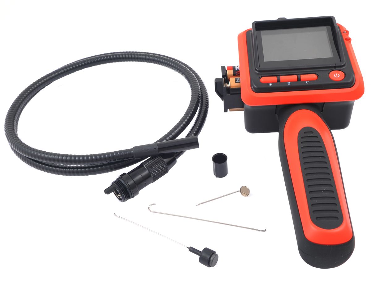 WIRED BORESCOPE WITH LCD MONITOR  & 640 X 480 9MM CAMERA HEAD (8902-0065)